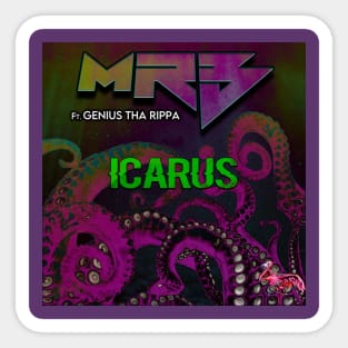 MRB, Genius Tha Rippa Icarus Tee Sticker